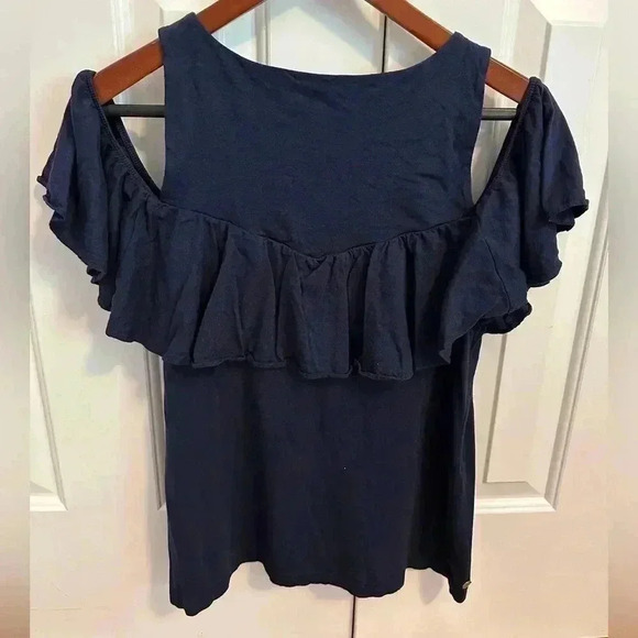 Lilly Pulitzer Lyra top navy blue size Small - Picture 7 of 8